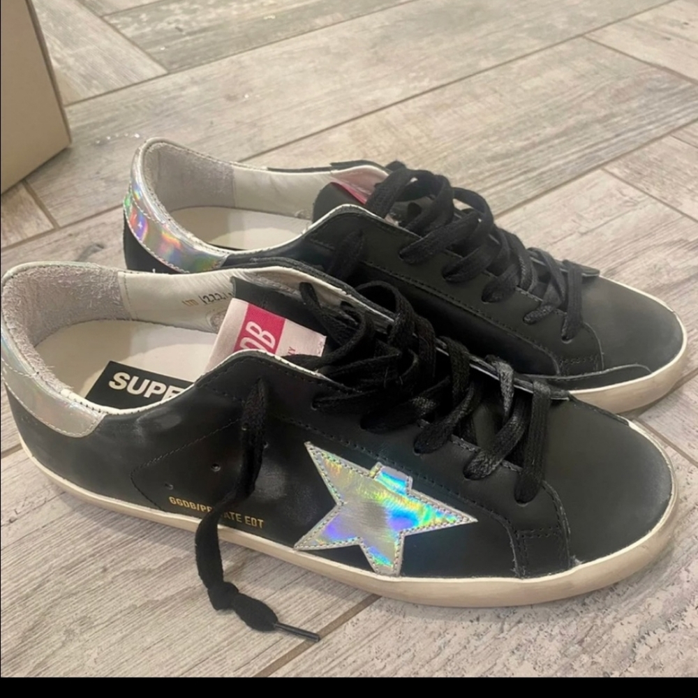 ISO: Golden Goose w Shimmery Star